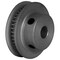 B&B Manufacturing 42-2P03-6FA3, Timing Pulley, Aluminum, Clear Anodized,  42-2P03-6FA3 - alternate 2